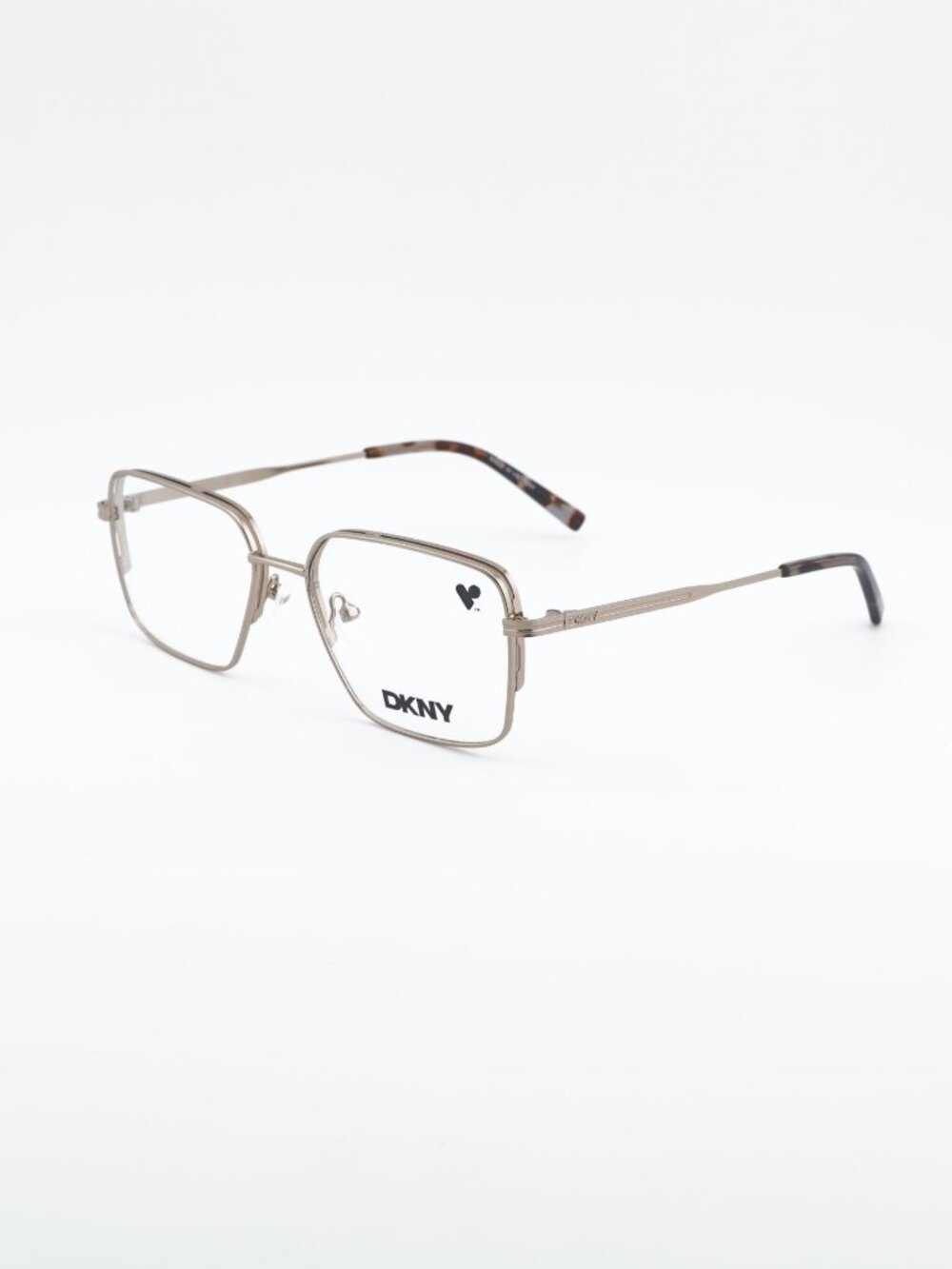 DKNY DK1036 N 740 Eyeglasses - Champagne 53mm Square Frame